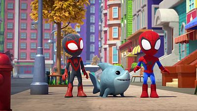 Spidey y su Superequipo - Una gran ciudad para un pequeño tiburón de tierra - Clan RTVE.es - Spidey y su Superequipo | Ver