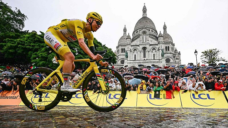 Pogacar y Vingegaard vuelven a enfrentarse. Sigue todas las etapas del Tour de Francia 2026, con salida en Barcelona y meta en Par�s, en RTVE
