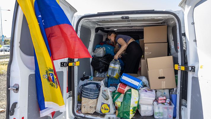 Telediario Fin de Semana - Rescatistas españoles voluntarios viajan a Venezuela