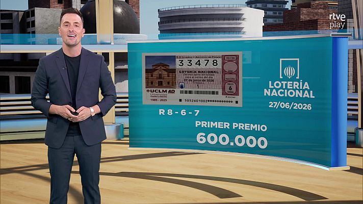Loterías - Sorteo de la Lotería Nacional del 27/06/2026