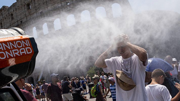 Telediario Fin de Semana - La ola de calor extremo en el centro y norte de Europa sigue batiendo récords