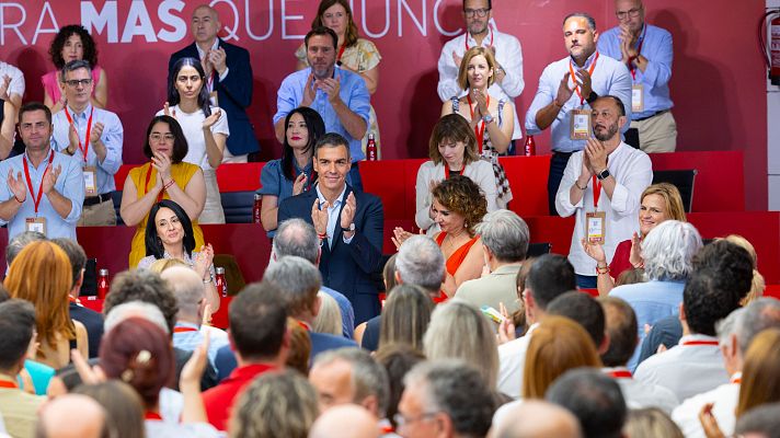 Telediario Fin de Semana - Los socialistas sacan pecho tras el Comité Federal del PSOE y el PP reprocha a Sánchez su "autoritarismo"