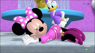 La Minnie durmiente