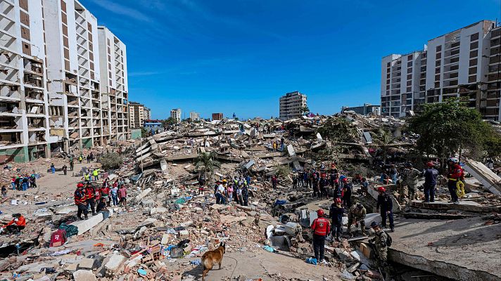 El mundo en 24 horas - Continúan a contrarreloj los rescates entre los escombros en Venezuela