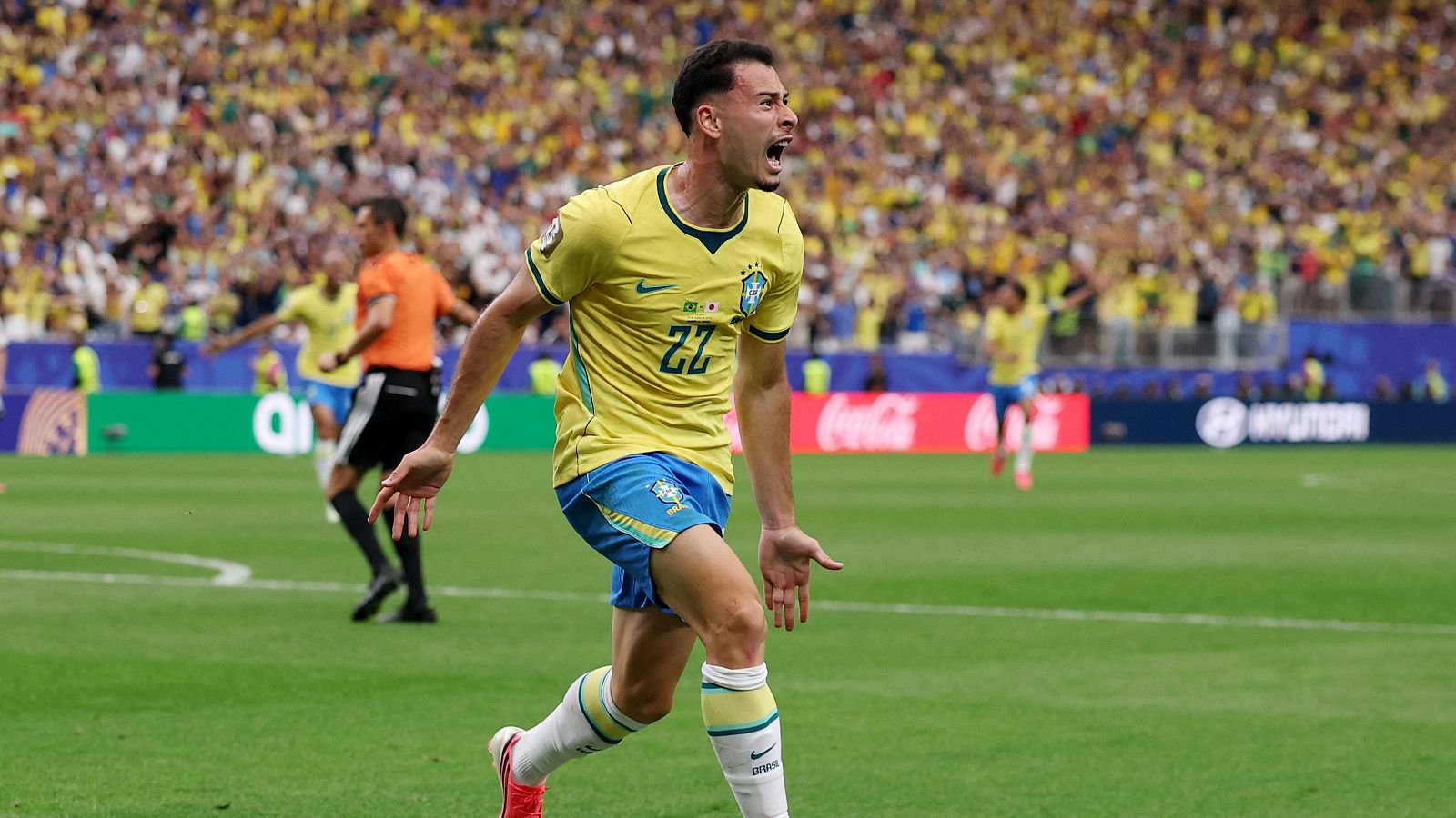 Gol de Martinelli en el minuto 95 del Brasil - Japón (2-1) | Mundial 2026 | Ver vídeo