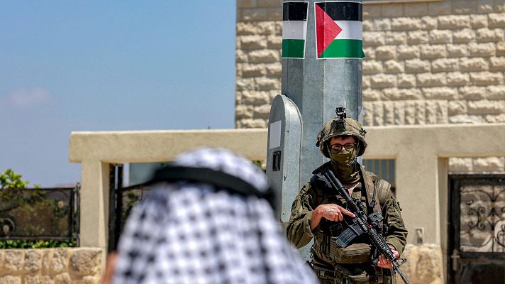 Telediario 2 - 54 niños palestinos en Cisjordania asesinados en 2025
