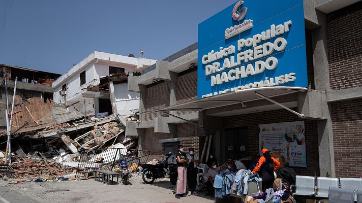 Telediario Matinal - El sistema sanitario de Venezuela, desbordado tras los terremotos