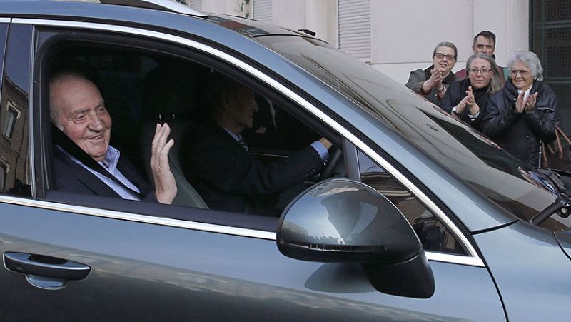 El rey recibe el alta este sábado tras "cumplir de forma satisfactoria el proceso posoperatorio"