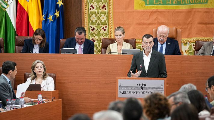 Informativo 24h - La izquierda reprocha a Moreno sus negociaciones con Vox en el debate de investidura