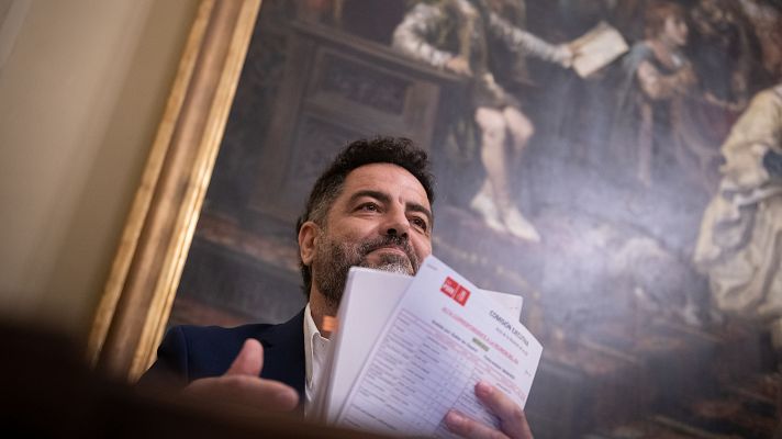 Telenavarra - Ramón Alzórriz defiende su honestidad en el Senado y asegura tener "toda la documentación en regla"