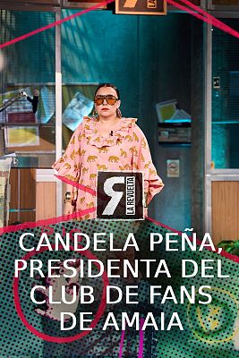  - Candela Peña, presidenta del club de fans de Amaia