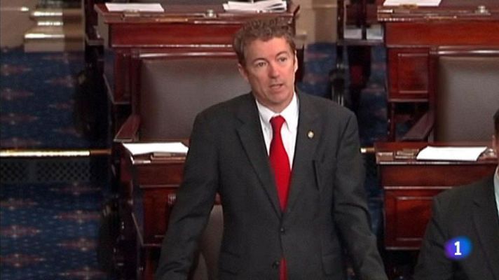 Telediario 1 - Filibusterismo político'en EE.UU.