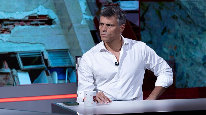 La noche en 24h - Leopoldo López, opositor venezolano: "El Estado no tuvo respuesta ante los terremotos en dos días"