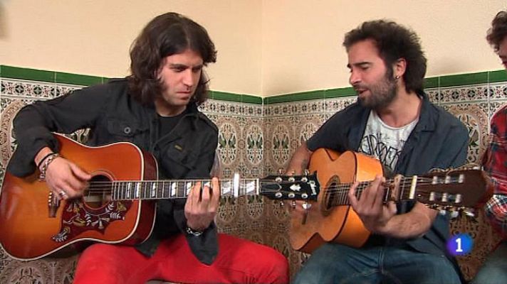 Telediario 1 - Los cantantes el Canijo y el Rulo vuelan en solitario