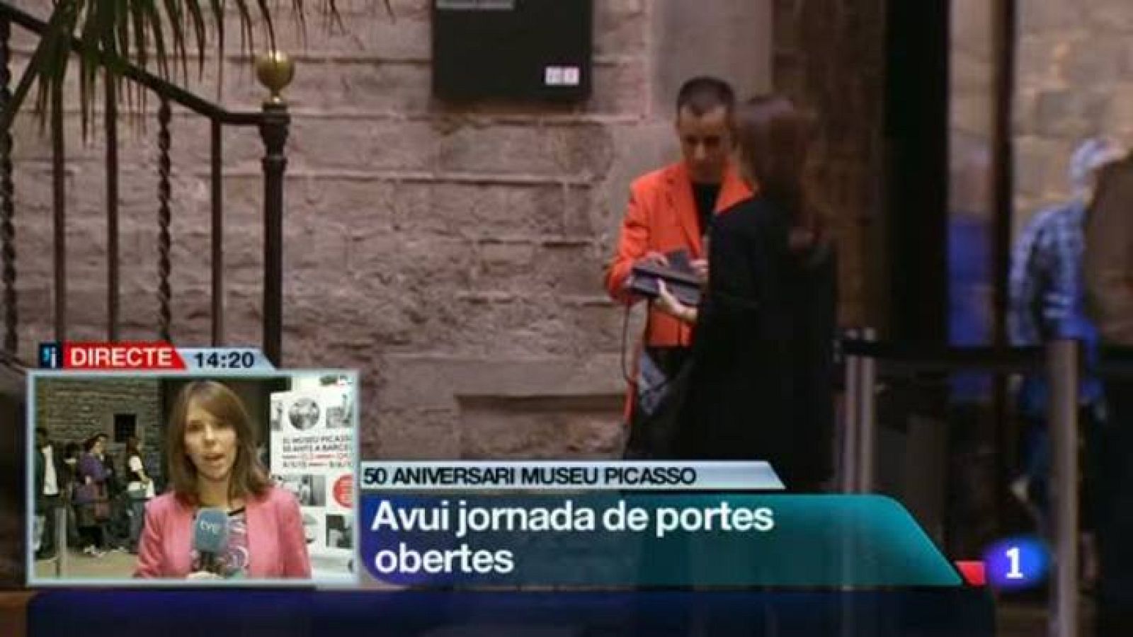 Els 50 anys del Museu Picasso de Barcelona, a L'Informatiu