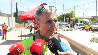 �ngel Gari, director de extinci�n del incendio de Leci�ena: "Pensamos que podemos tener una oportunidad" - Informativo 24h | Ver