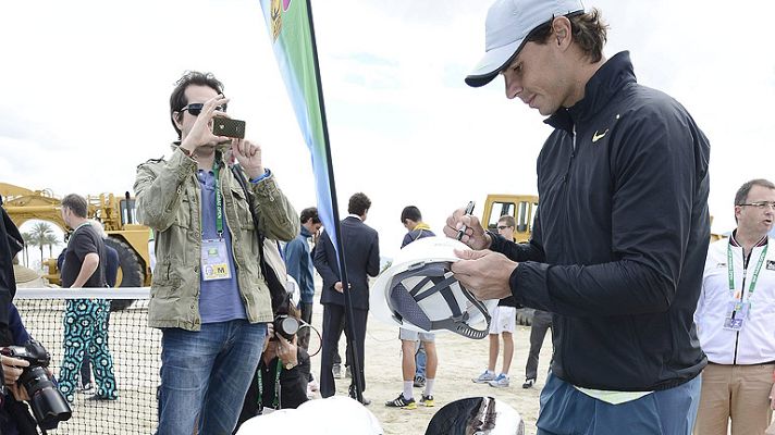 Telediario 1 - Nadal, listo para su primer Masters 1000