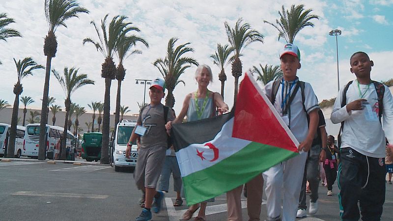 Arriben a les Illes els 36 infants del programa 'Vacances en Pau'