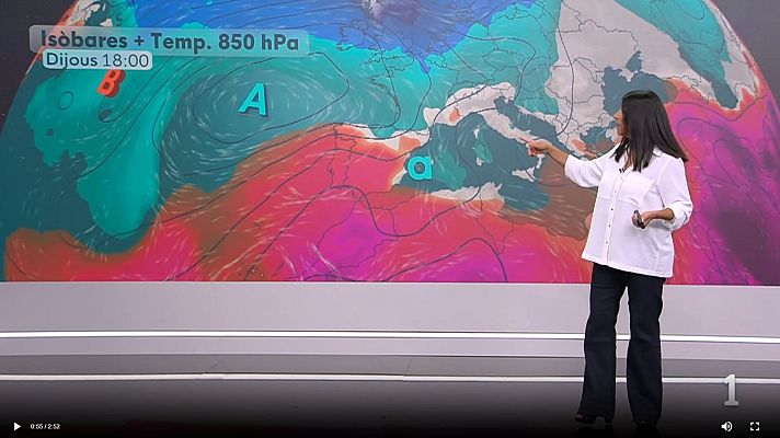 El temps - Curta però agraïda baixada de temperatura... abans que torni la calor extrema