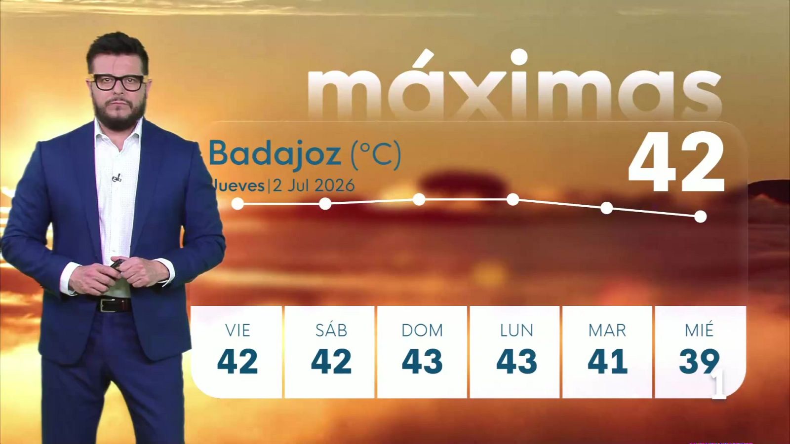 El Tiempo en Extremadura - 02/07/2026 - Ver ahora