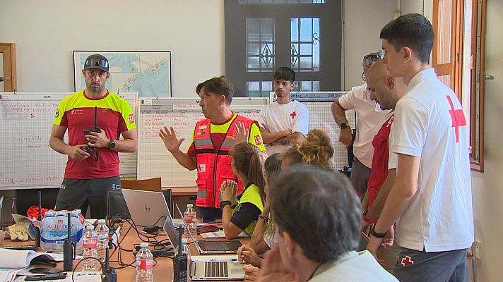 TeleCantabria - Suena el ES-Alert en el arco de la bahía un simulacro en el Puerto de Santander