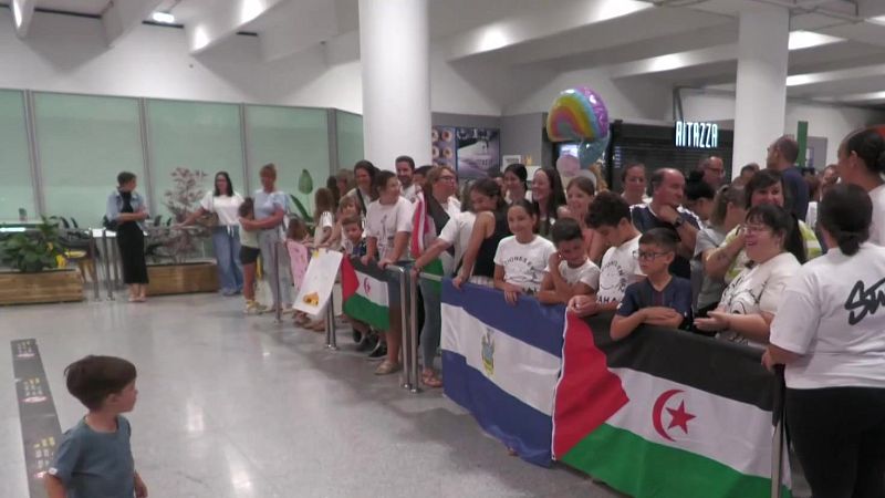 Niños saharauis llegan a Andalucía para vacacionar en paz - Noticias Andalucía | Ver