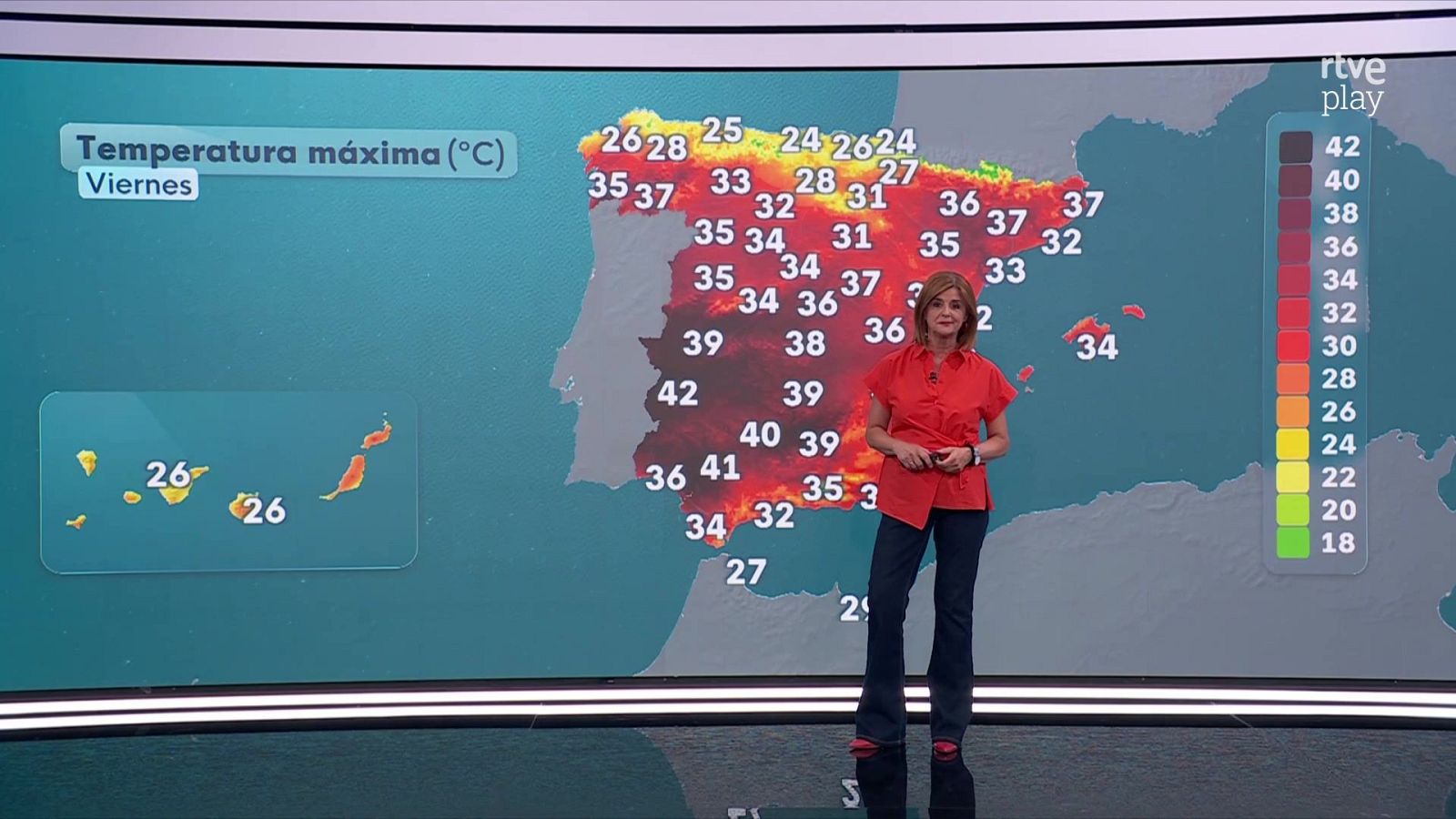 El Tiempo Noche - 02/07/26 - RTVE.es - El tiempo | Ver