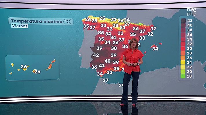El tiempo - Rachas muy fuertes en Menorca y en el extremo sur de Andalucía