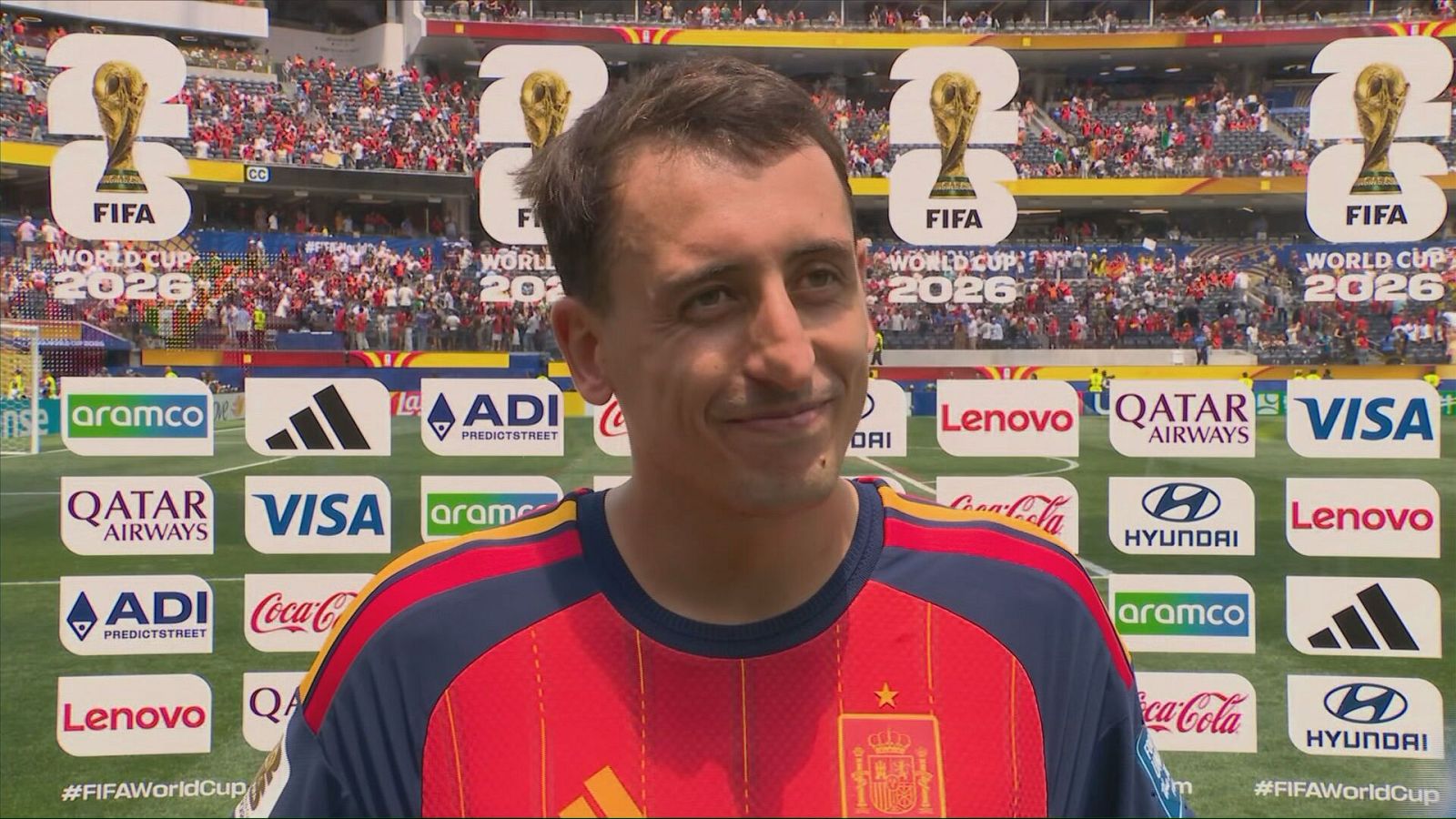 Oyarzabal: "Tengo un amigo de Croacia y uno de Portugal, iremos contra el que venga" | Ver vídeo