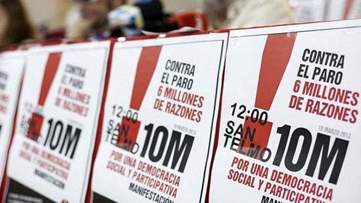 Informativo 24h - La cumbre social llama a manifestarse en contra del paro y por la regeneración democrática