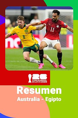 Copa Mundial de la FIFA 2026 - Australia - Egipto: resumen, jugadas y goles del partido del Mundial 2026