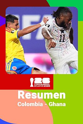 Colombia - Ghana: resumen, jugadas y goles del partido del Mundial 2026