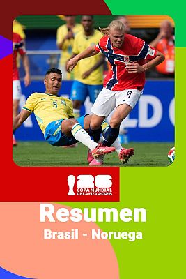 Brasil - Noruega: resumen, jugadas y goles del partido del Mundial 2026