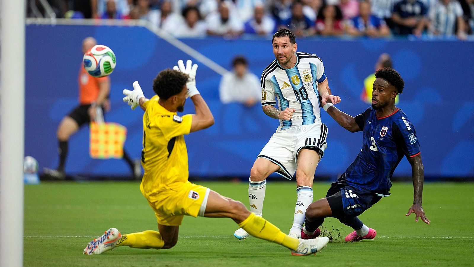 Gol de Lionel Messi en el minuto 29 del Argentina – Cabo Verde (1-0) | Mundial 2026 Gol de Lionel Messi en el minuto 29 del Argentina – Cavo Verde (1-0) | Mundial 2026 | Ver vídeo