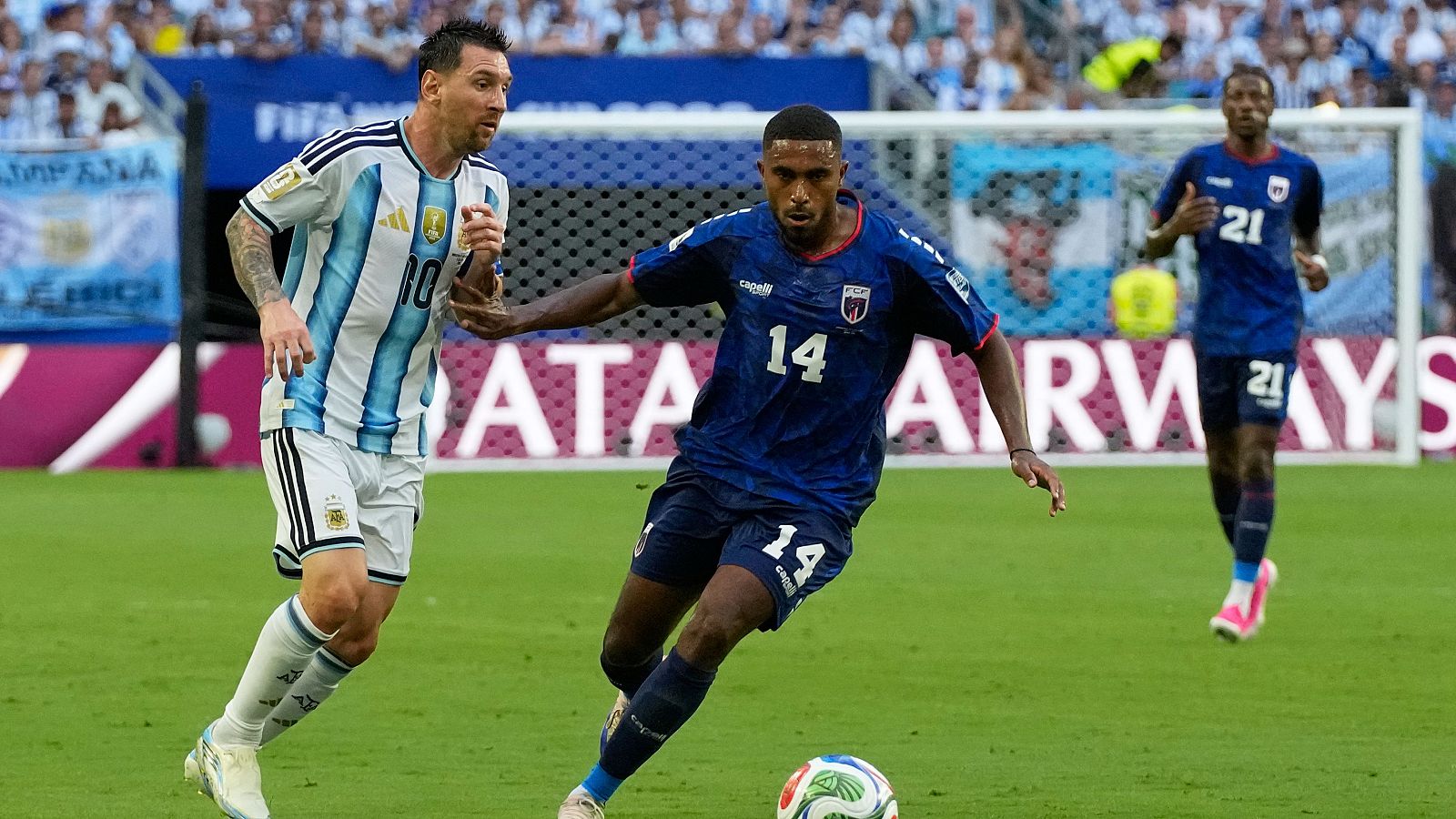 Gol de Deroy Duarte en el minuto 58 del Argentina – Cavo Verde (1-1) | Mundial 2026 Gol de Deroy Duarte en el minuto 58 del Argentina – Cabo Verde (1-1) | Mundial 2026 | Ver vídeo