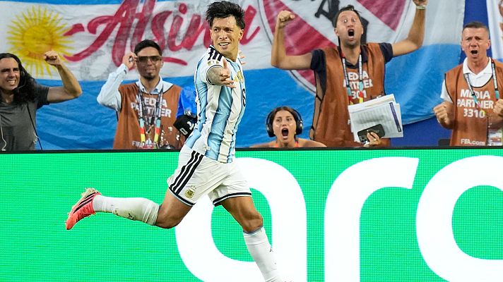 Copa Mundial de la FIFA 2026 - Gol de Lisandro Martínez en el minuto 92 del Argentina – Cabo Verde (2-1) | Mundial 2026
