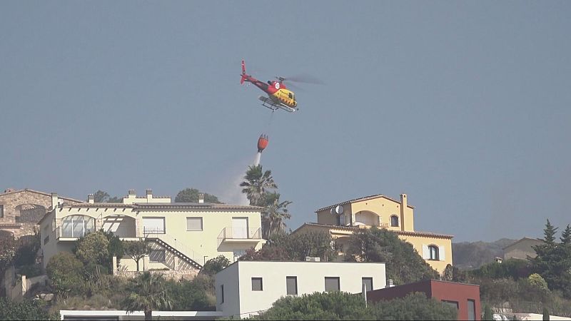 La marinada complica la feina dels Bombers