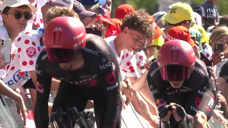 Ciclismo - Tour de Francia 2026. 1ª etapa: Barcelona - Barcelona (CRE) | Ver