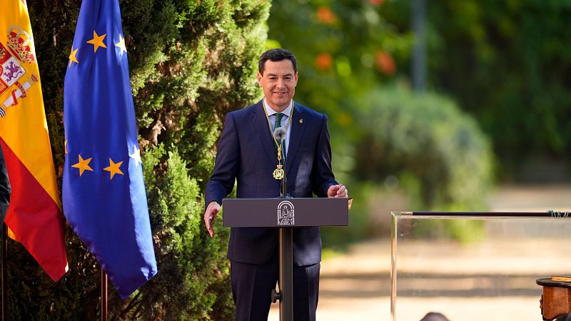 Juanma Moreno toma posesión como presidente de Andalucía - Fin de semana 24h | Ver