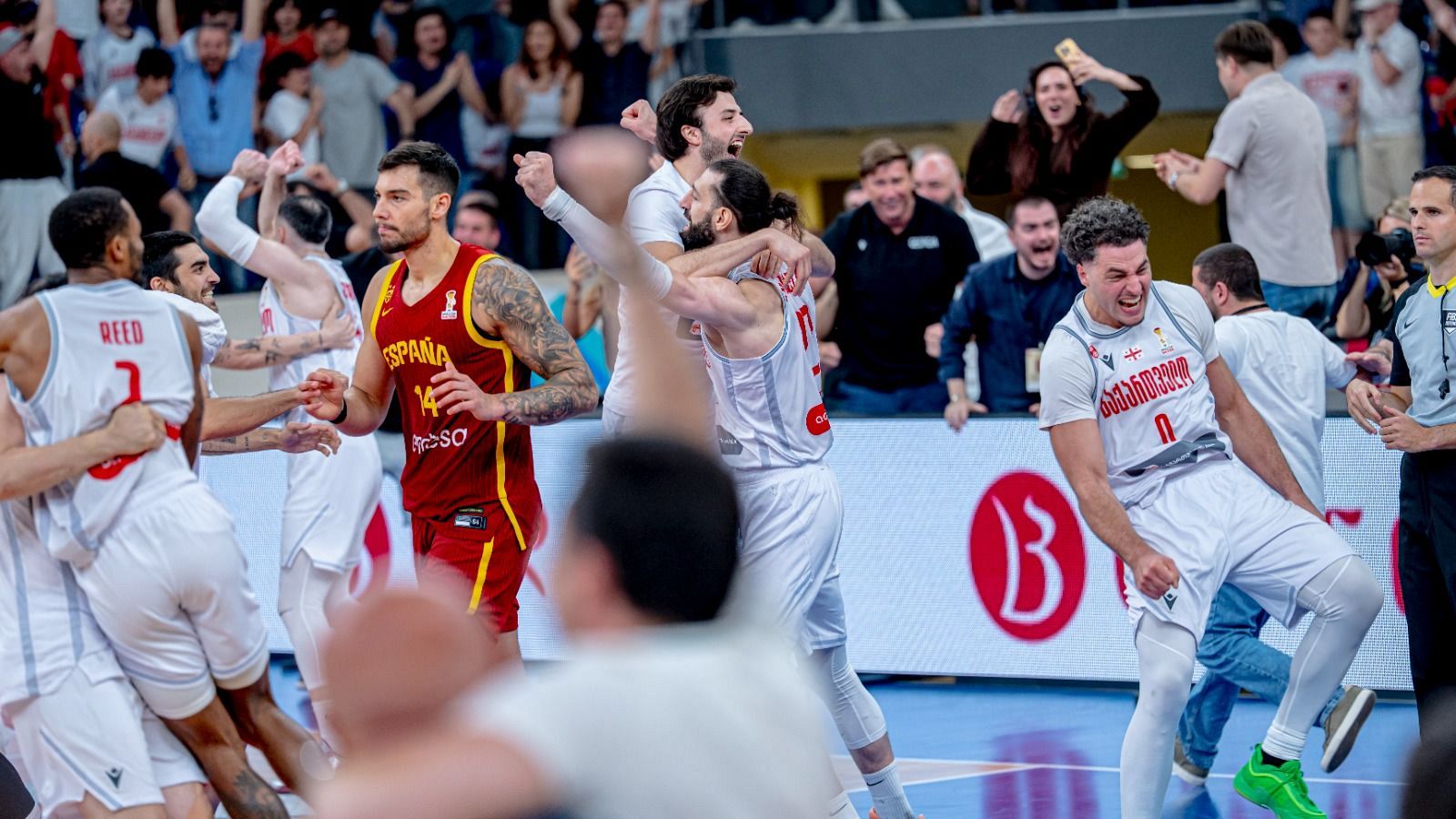 España cae en Georgia 91-89 después de ir ganando de 22 puntos - Baloncesto en RTVE | Ver