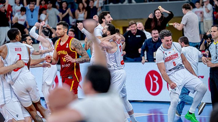 Baloncesto en RTVE - España dilapida una ventaja de 22 puntos para caer en Georgia por 91-89 en la primera derrota de Chus Mateo