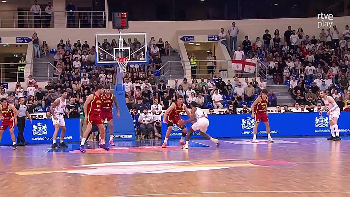 Baloncesto en RTVE - Clasificación Campeonato del Mundo Masculino 2027. 6ª Jornada: Georgia - España
