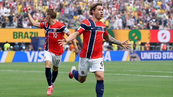 Gol anulado de Patrick Berg en el minuto 3 del Brasil – Noruega (0-0) | Mundial 2026 | Ver vídeo