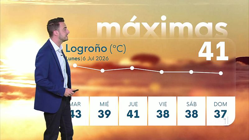 El Tiempo en La Rioja - 06/07/26 | Ver