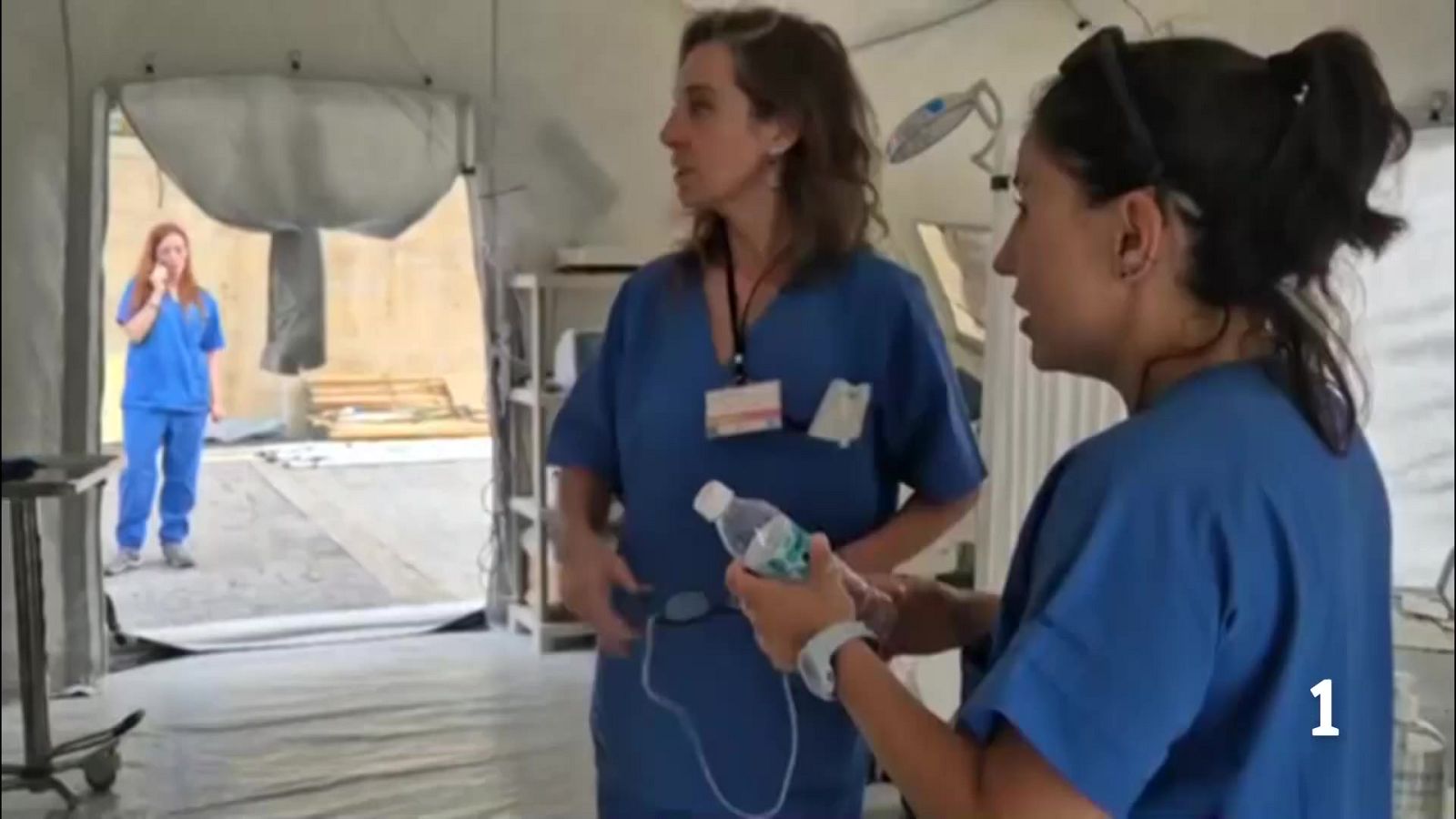 Personal sanitario de Osakidetza y ONGs vascas trabajan en las zonas afectadas por los terremotos | RTVE Play - Ver ahora