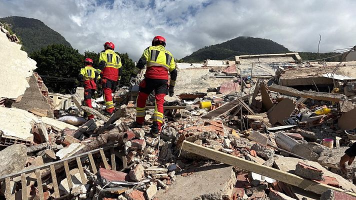 Telediario 1 - Lucas, el niño que continúa atrapado entre los escombros en Venezuela