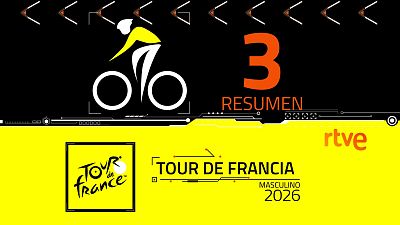 Resumen de la 3� etapa del Tour de Francia 2026