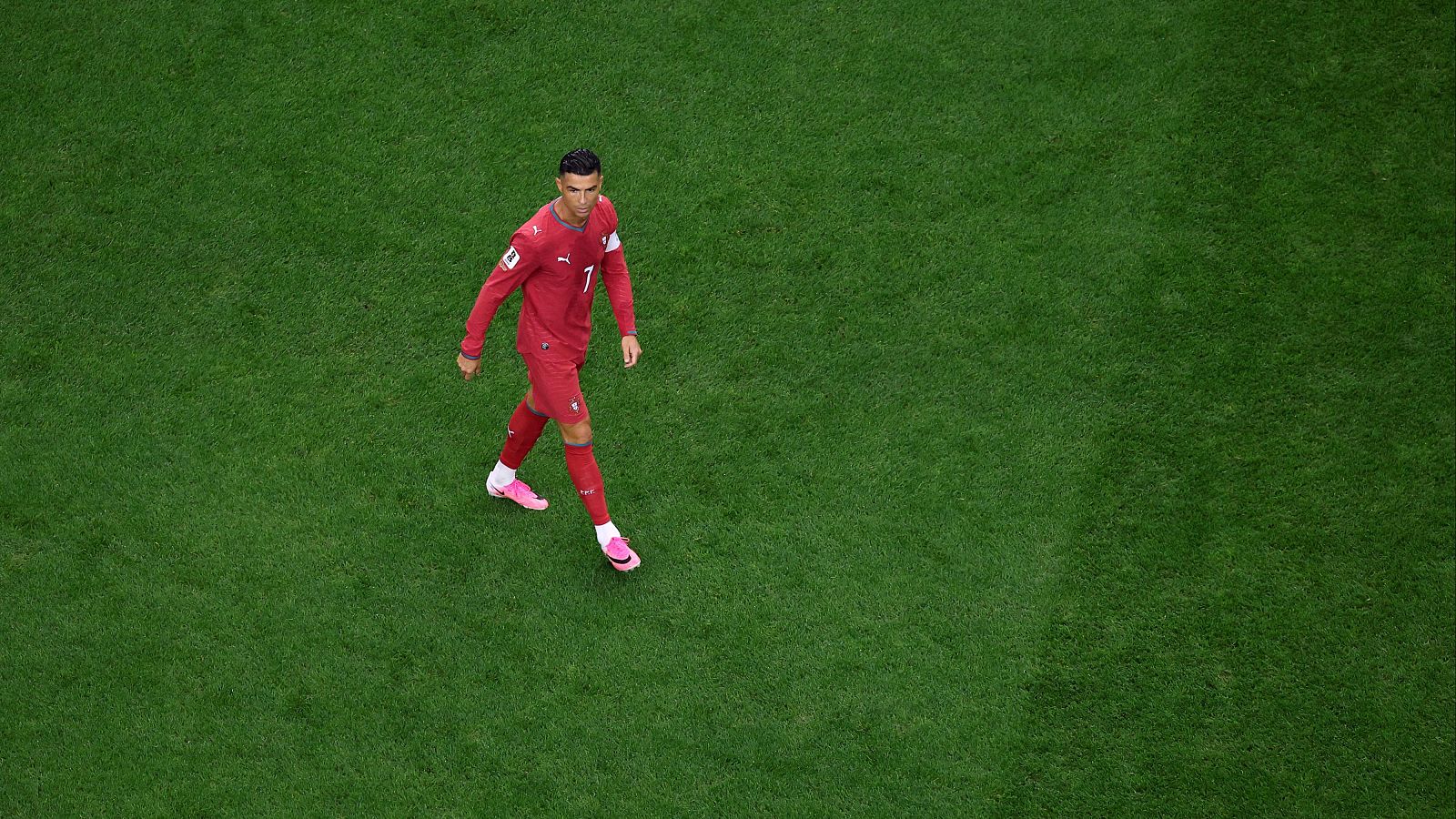Ocasión de Cristiano Ronaldo en el minuto 36 del Portugal - España (0-0) | Mundial 2026| Ver vídeo