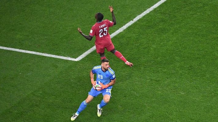 Ocasión de Nuno Mendes en el minuto 41 del Portugal - España (0-0) | Mundial 2026 | Ver vídeo