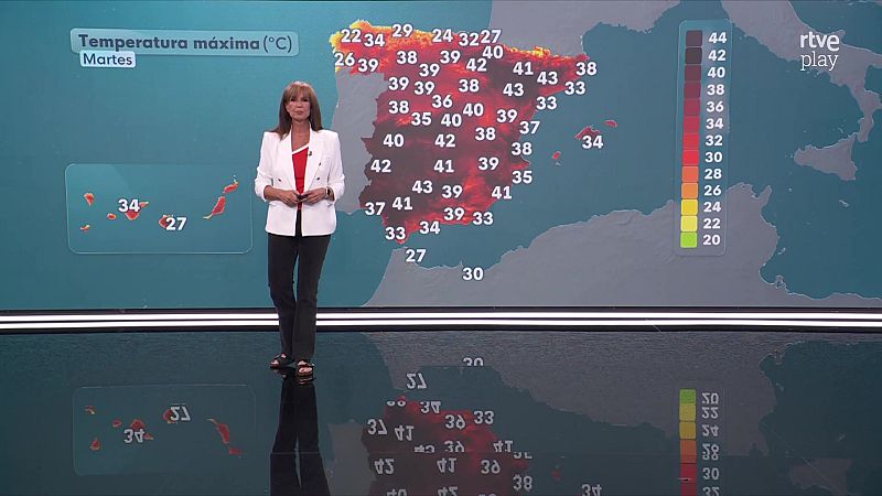 El Tiempo Noche - 06/07/26 - RTVE.es - El tiempo | Ver